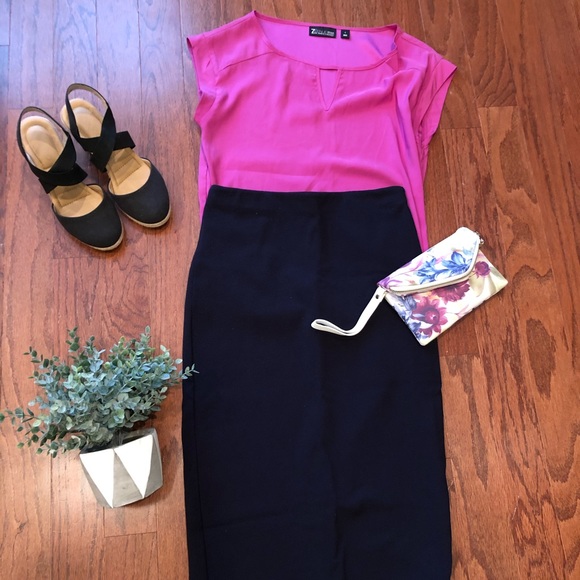 New York & Company Tops - 3/$20 SALE 🎀 Pink Cap Sleeve Blouse